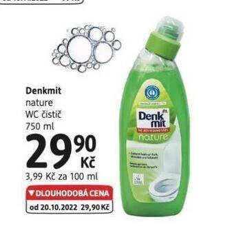 dm drogerie Denkmit nature wc čistič nabídka