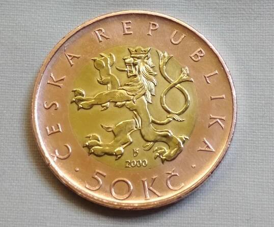 Hledaná 50ti koruna 2000 R -  STAV ! - Numismatika