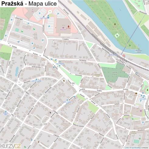 Pražská - mapy | Kurzy.cz