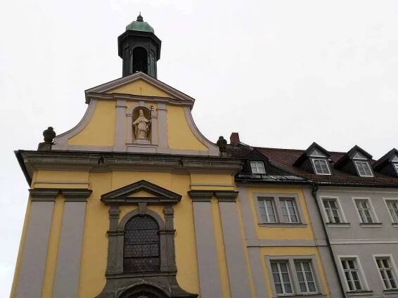 Marktredwitz bylo součástí českých korunních zemí. Najdete tu egerlandské muzeum