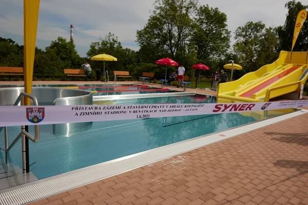 Slavnostní otevření koupaliště