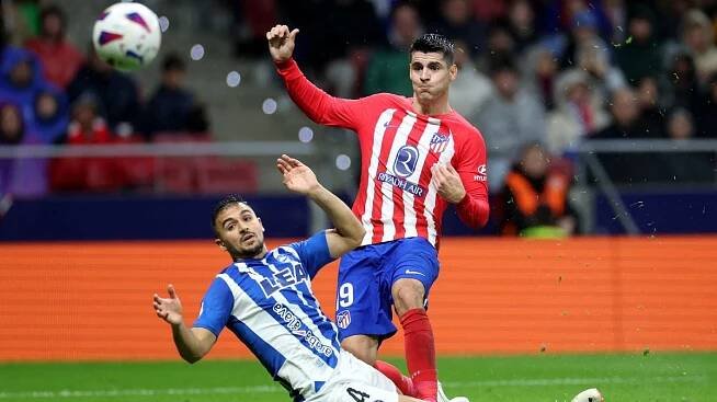 Atlético - Alavés 2:1, Atlético Madrid porazilo Alavés a v tabulce se dostalo před Barcelonu - Sport.cz