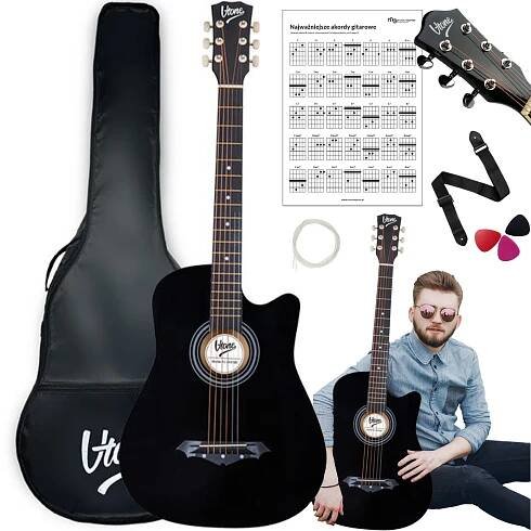 Akustická kytara V-Tone pravák Dreadnought, Western - Allegro