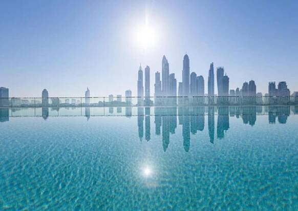 Ultra Luxury Emaar Beachfront - Private And Pool Apartmán Dubaj