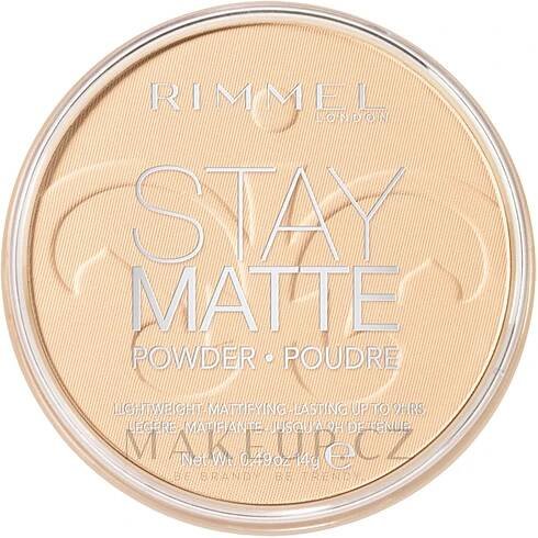 Rimmel Stay Matte Long Lasting Powder - Matující pudr