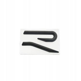 Logo Emblem Stamp vw r-line r čierna klapka nová