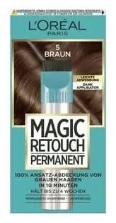 L'Oréal Paris Magic Retouch permanentní krytí odrostů č. 5 hnědá Barva vlasů