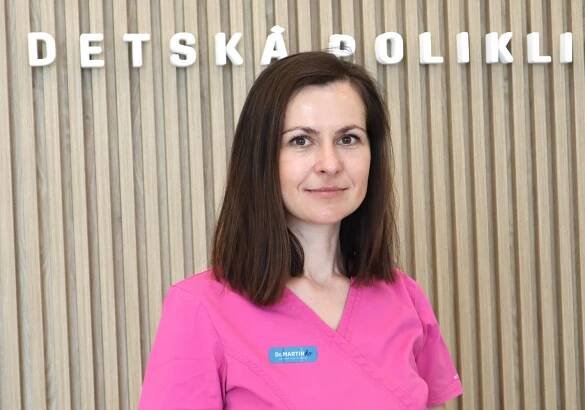Detská urologička MUDr. Petra Ďubjaková z polikliniky Dr. Martinko.