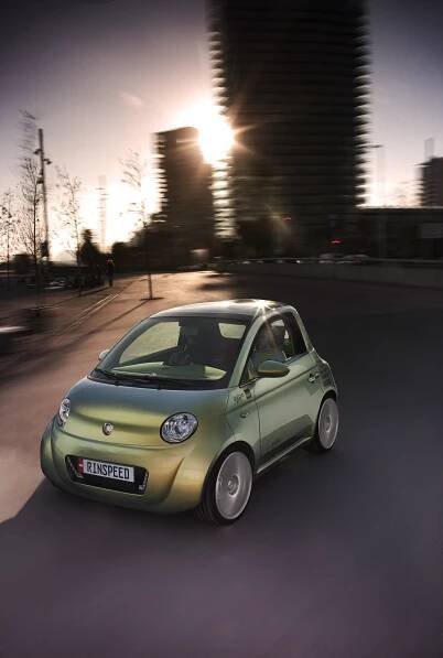 OBRAZEM: Elektromobil do vlaku Rinspeed UC? se představuje | — Zavolantem.cz