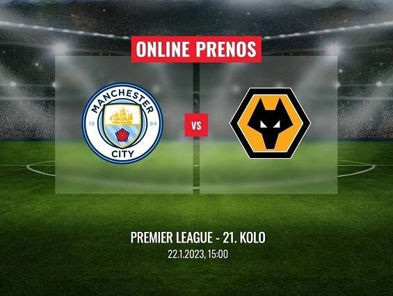 Manchester City - Wolves: Online prenos z 21. kola Premier League