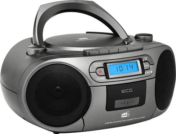 ECG CDR 999 DAB - DAB+/FM rádio s přehrávačem CD/kazet