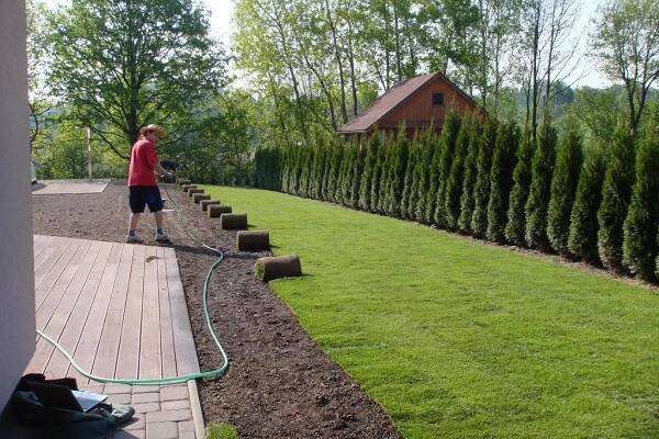 Profesionální založení travní koberce AGRO