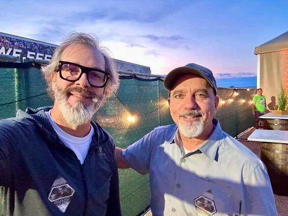 I made it in to the Ozarks on Sunday night to see the final show of @therollingstones at Johnny Morris’ (Bass Pro Shops) mega amphitheater. So grateful to see @chuck_leavell our beloved @thetreemanmovie - Mick, Keith, Ronnie are legends. Rockin