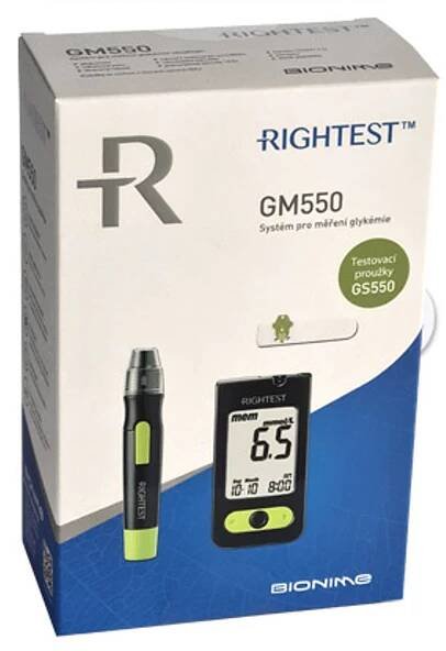 Glukometr Rightest GM550