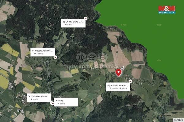 Prodej Pozemek, České Petrovice, okres Ústí nad Orlicí