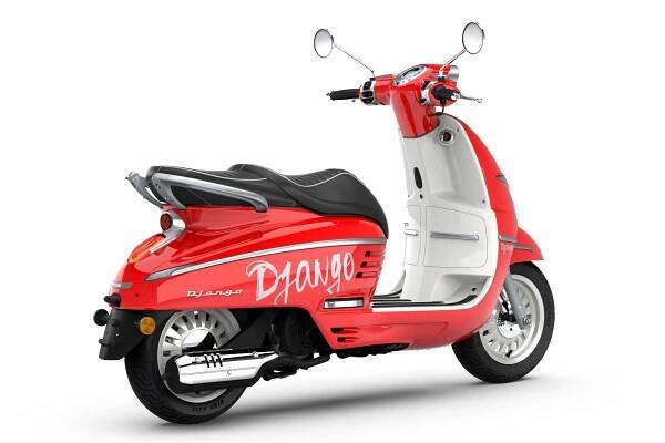 Peugeot Django 125i Hot Color - Flamingo Red