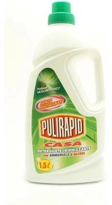 Pulirapid tekutý čistič se čpavkem a alkoholem 1,5 l Bílý muškát – HobbyKompas.cz