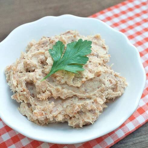 Francouzská vepřová pomazánka rillettes