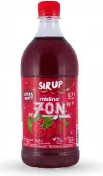 Šťávy – Zon sirup Malina 0,7 l