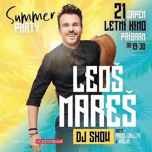Leoš Mareš a hosté<br>Summer párty