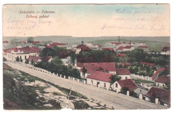 Praha Veleslavín Vokovice - Pohlednice místopis