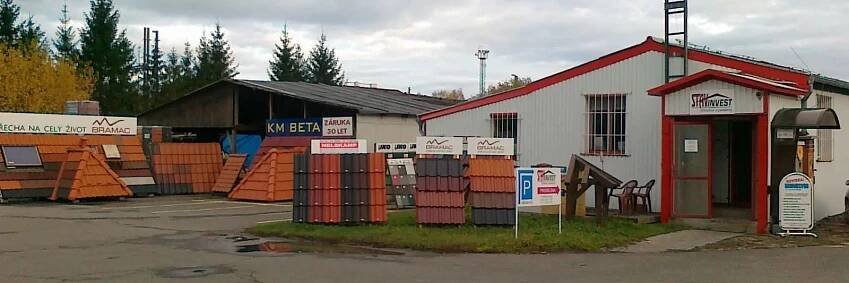 Prodejna střešních krytin - Praha 10 Uhříněves- STAV-INVEST