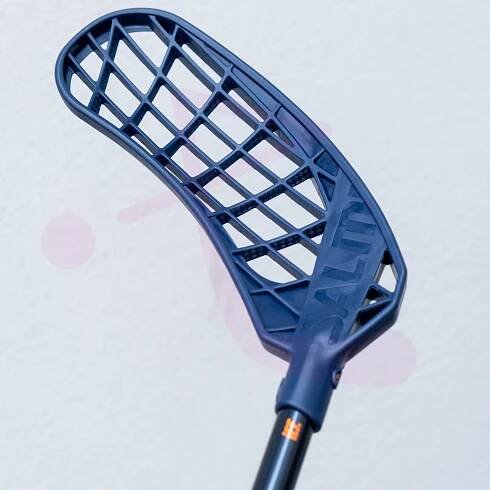 Salming Midlite Q2 F35 JR Navy/Nectarine Florbalová hůl | eflorbal.cz