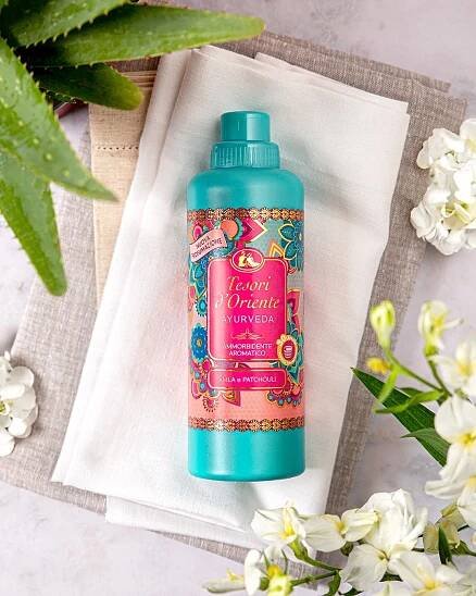 Tesori d'Oriente – výjimečná svěžest a vůně! AYURVEDA 760 ml Počet praní 38