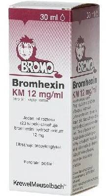 BROMHEXIN KM POR 12MG/ML POR GTT SOL 30ML