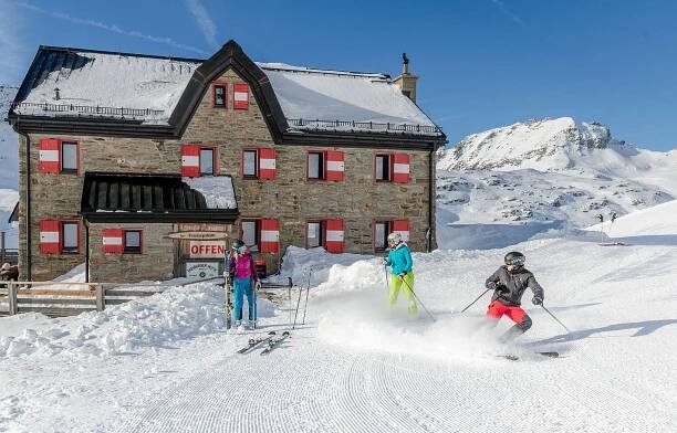 Skigenuss am Moelltaler Gletscher