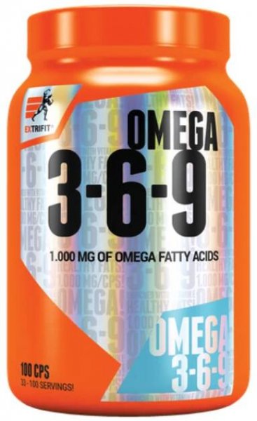 Extrifit Omega 3-6-9 100 kapslí - FitStore.cz - Váš eshop s doplňky stravy