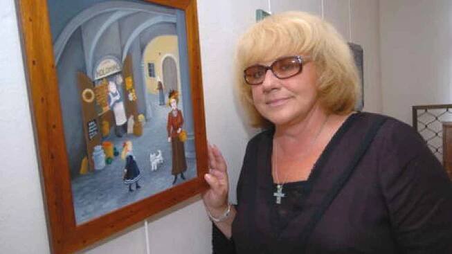 Iva Hüttnerová přiveze do Nymburka recept na domácí štěstí i své obrázky