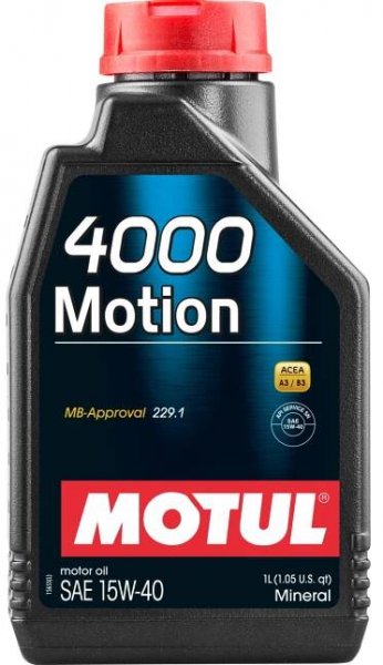 Motul 102815 - 4000 MOTION 15W40 - 1L