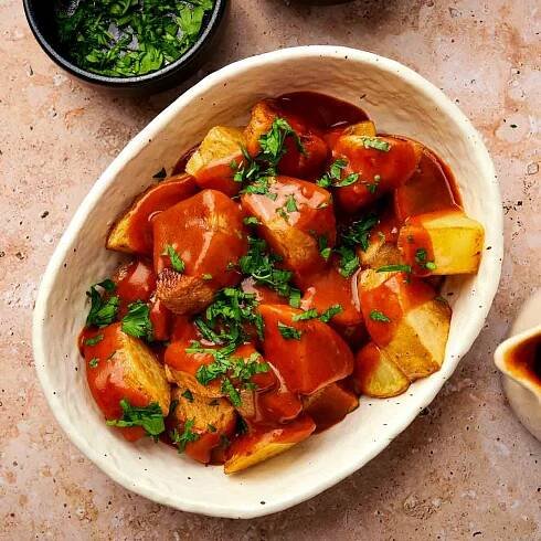 Patatas Bravas (Spanish Fried Potatoes)