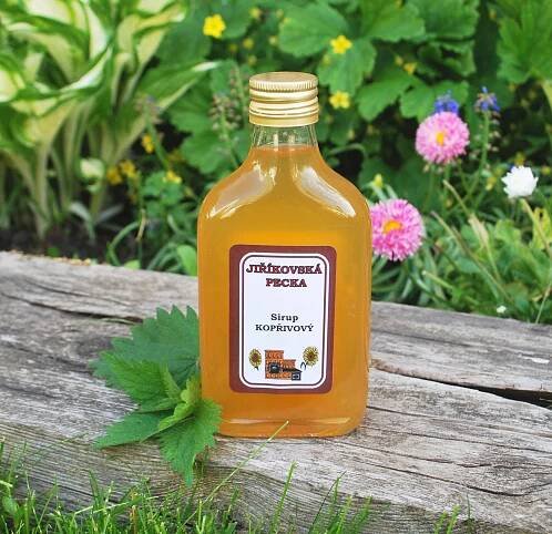 SIRUP KOPŘIVOVÝ 200ml - Jiříkovská pecka