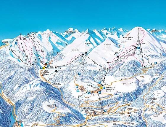 Lyžování Gitschberg Jochtal 2023-24: info a zájezdy | NEV-DAMA