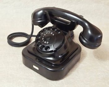 bakelitovy telefonni pristroj prodam - staré telefony a náhradní díly