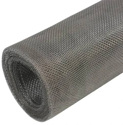 Síť proti hmyzu nerezová ocel 100 × 1 000 cm stříbrná