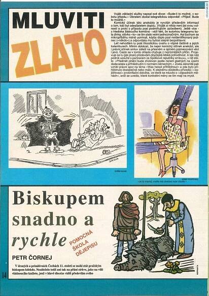 Archiv dikobrazu - Ročník 1993 - Číslo 21 - Strana 14 