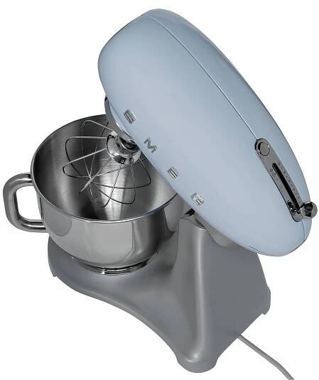 SMEG Stand Mixer SMF02 pastel blue | ab-com.cz