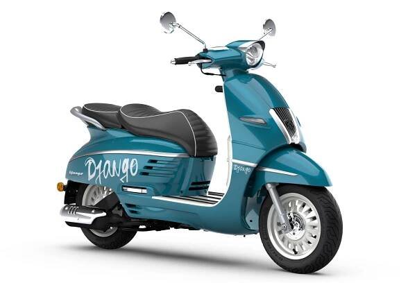 Peugeot Django 125i Hot Color - Paradise Blue + HELMA ZDARMA