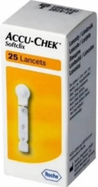 Lancety Accu - Chek Softclix, 25 ks