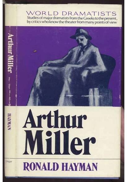 World Dramatists: Arthur Miller: With halftone Illustrations [divadlo, americká literatura]