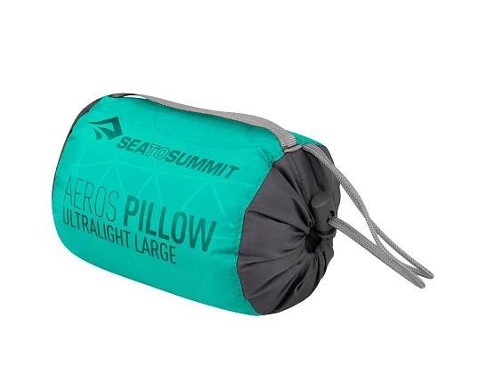 Cestovní polštářek Sea To Summit Aeros Ultralight Pillow Large - sea foam
