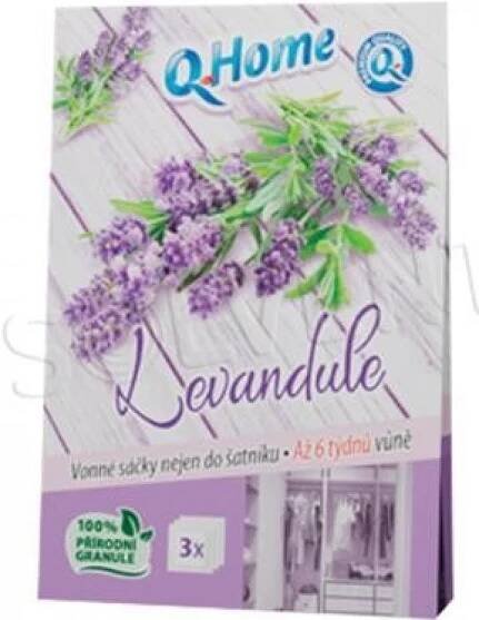Q Home vonné sáčky (3ks/kra) levandule