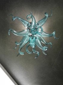 Touching Contemporary blown glass chandeliers: Ghirigori - Glass and Glass Murano