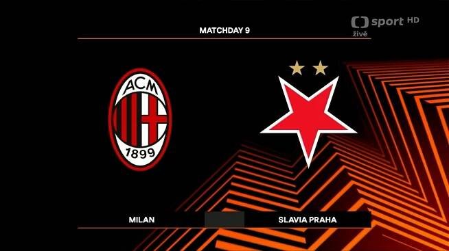 Sestřih utkání AC Milán – Slavia Praha