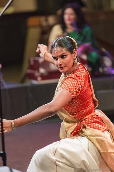 Performing at Kalaa Utsavam Indian Arts Festival at the Esplanade Theatre in Singapore, November 2014