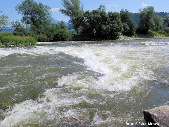 Kilometráž řeka Orava, země Slovensko - Vodácký průvodce www.raft.cz 