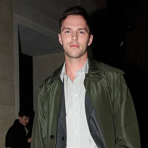At Burberry, Nicholas Hoult rallies against FROW theatre in a classic suit